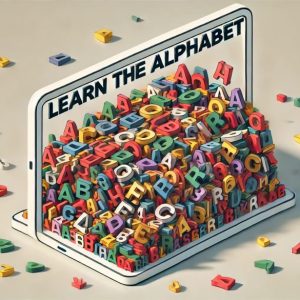 learn the alphabet